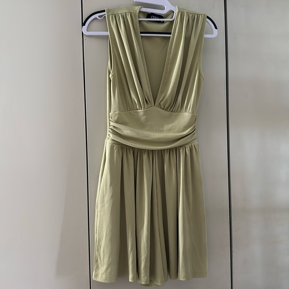 Cider Sage Green Maxi Dress